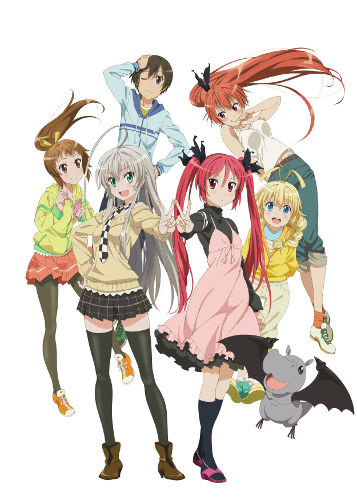 TV Anime “Haiyore! Nyaruko-san W” Post-recording Report