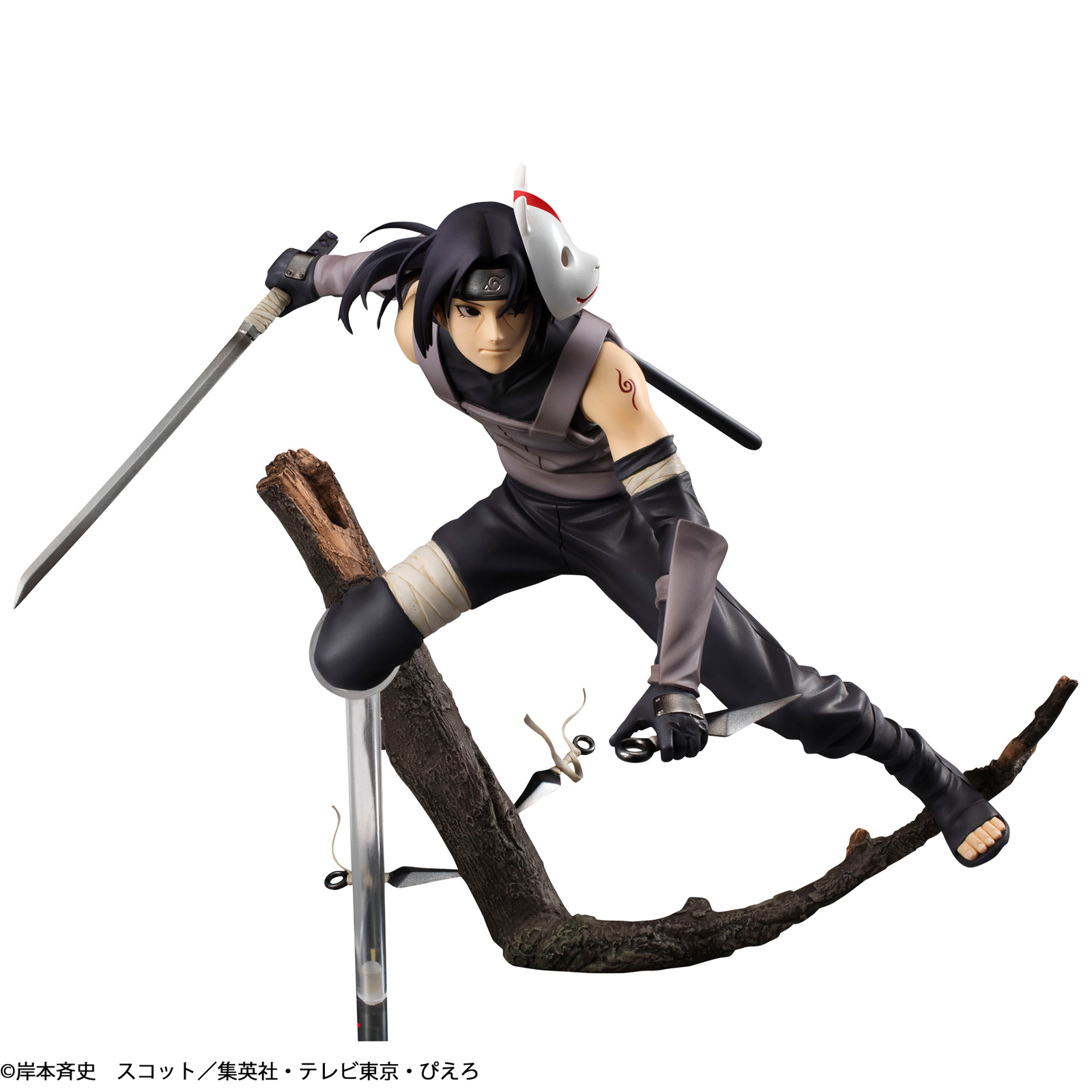 Uchiha Itachi is Back in Black in this G.E.M. Anbu Edition Statue! 5