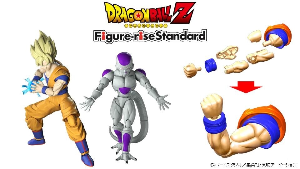 Super Saiyan Son Goku and Final Form Frieza Join New Plastic Model Series “Figure-rise Standard!”