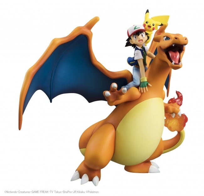 Ash, Pikachu & Charizard from Pokémon Finally Appear in the G.E.M Series