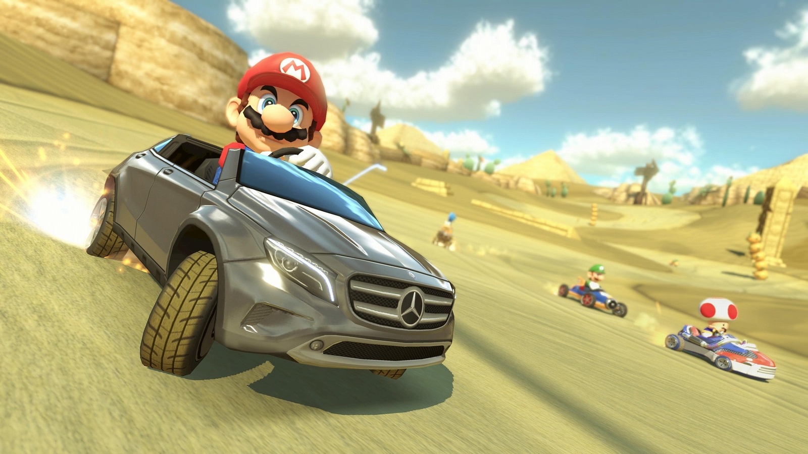 A Kart Themed After Mercedes-Benz’s “New GLA Class” Appears in *Mario Kart 8*, Tournament Using the GLA Kart to Be Held This Autumn 9