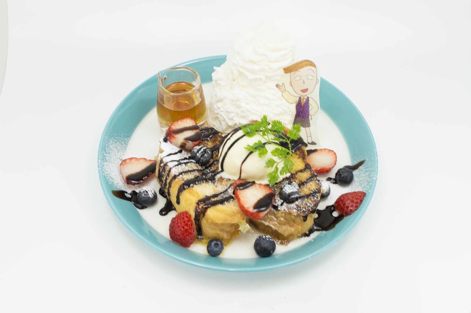 Chibi Maruko-chan 30th Anniversary Commemorative 2.5 SPINNS CAFÉ x Sweets Paradise Collaborative Cafe Opens in Harajuku! 8