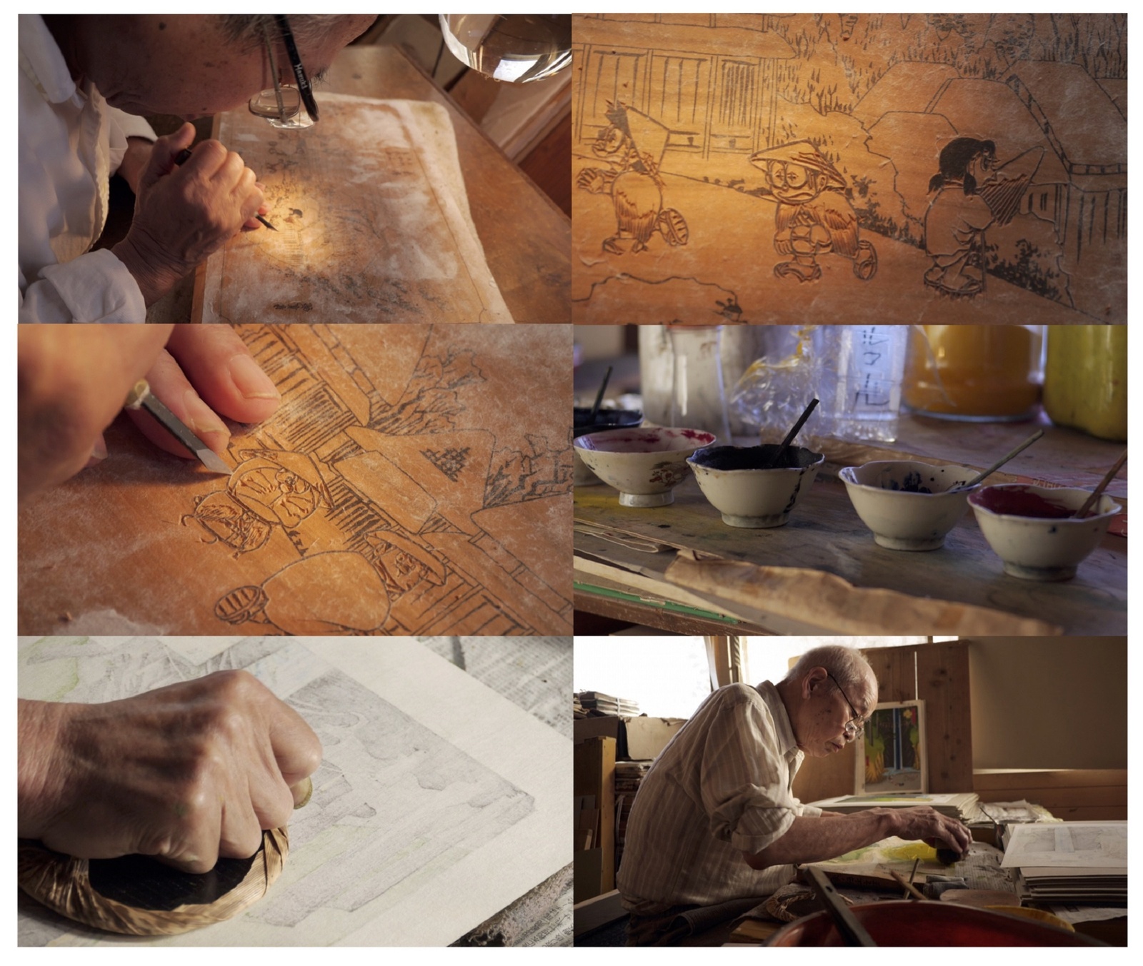 Doraemon and Friends Come to Life in Snowy Ukiyo-e Piece! 0