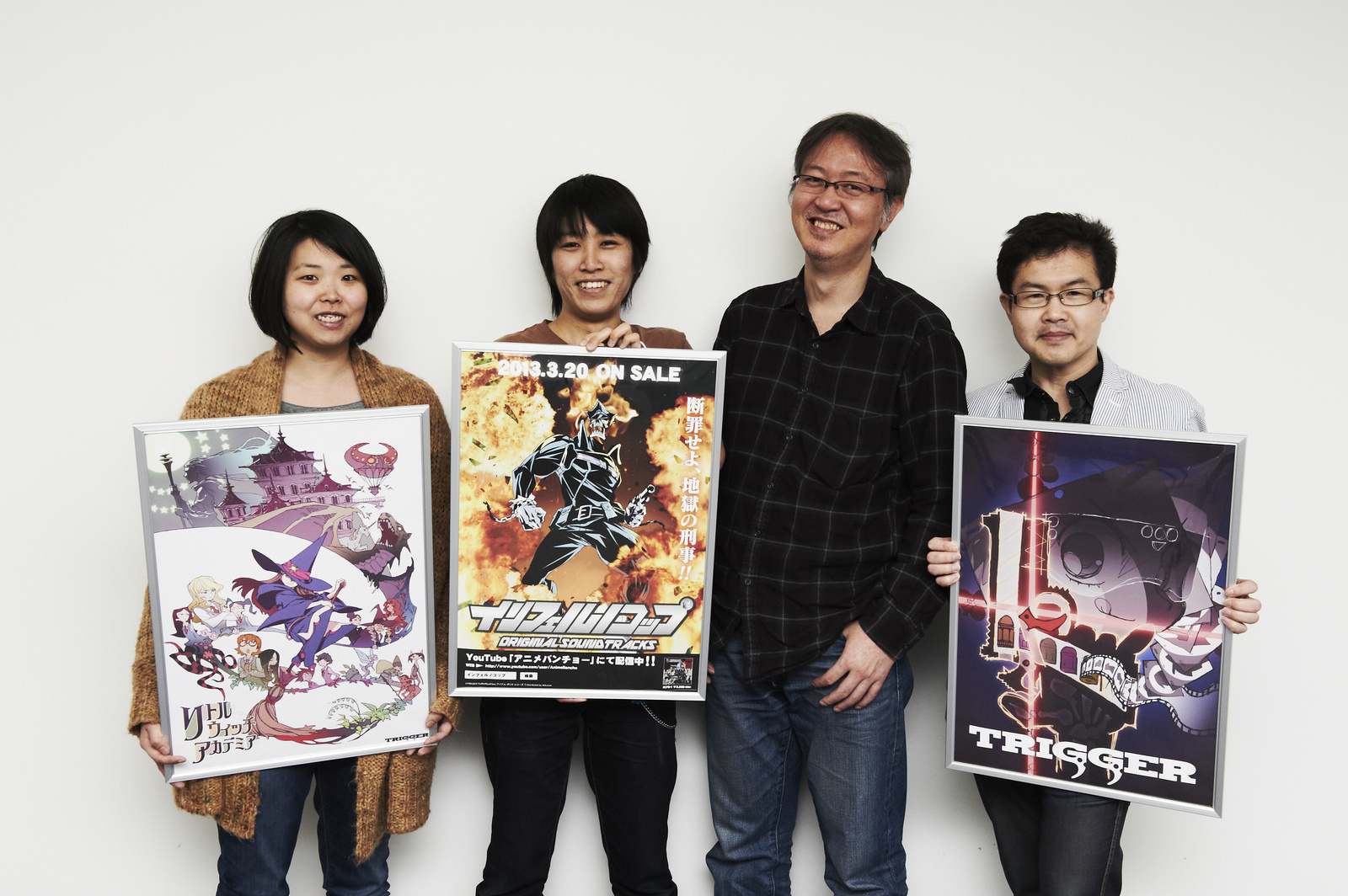 From left to right: Naoko Tsutsumi, Tatsuru Tatemoto, Masahiko Otsuka, and Kazuya Masumoto 3