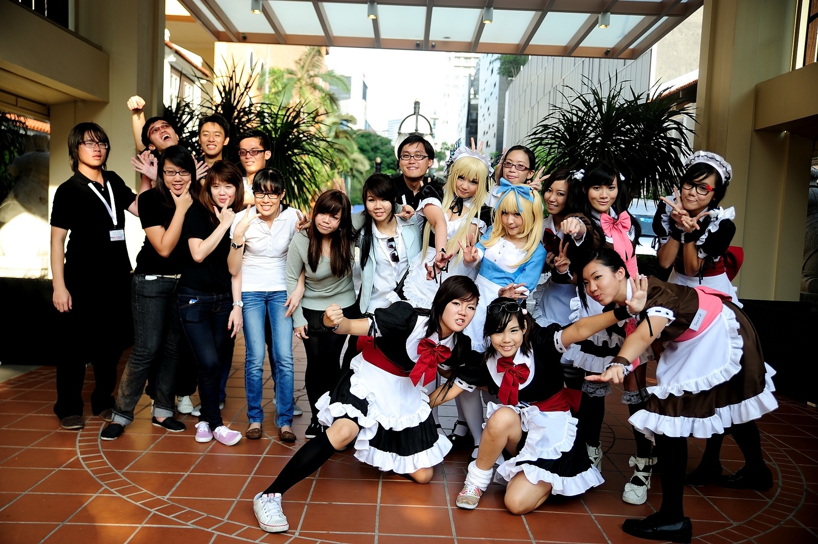 Maid cafe team & crew 6