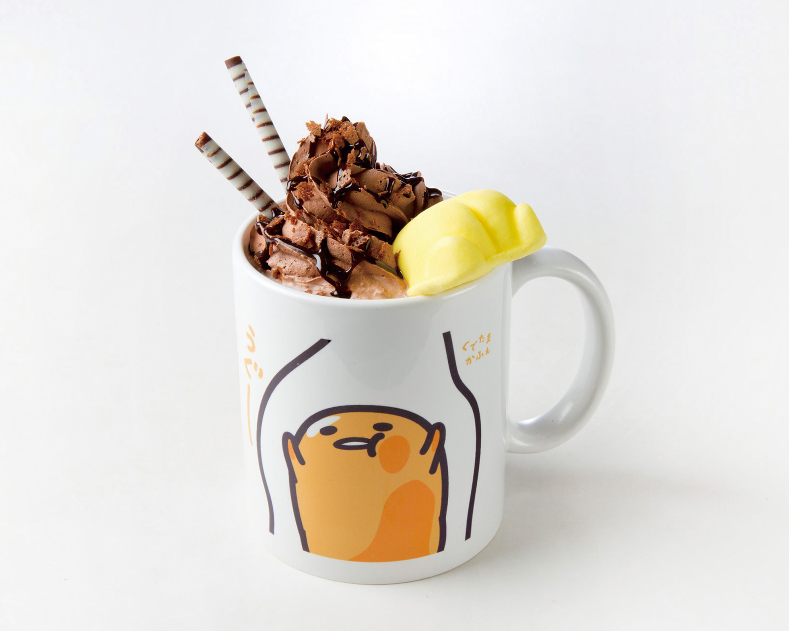 Toasty Warm Gude-Latte with a Gude-Butt Marshmallow! (Chocolate Latte) 7