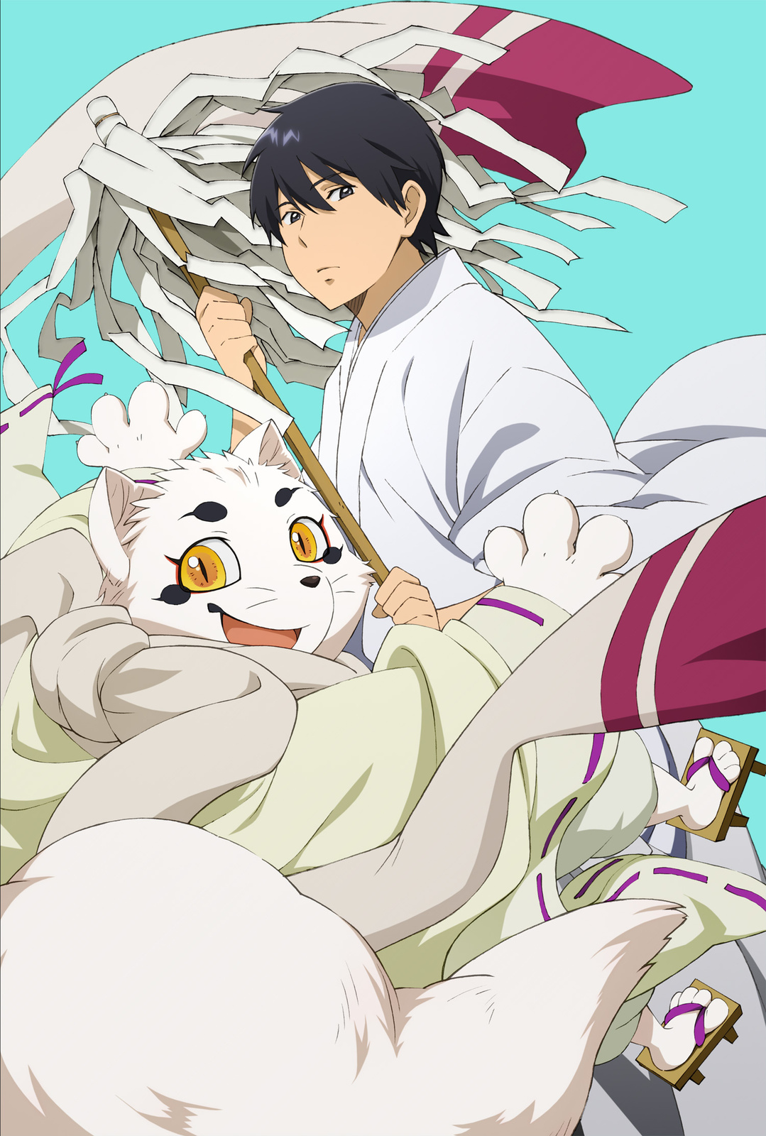 Information on Staff and Cast for Anime Adaptation of “Gingitsune” Revealed!