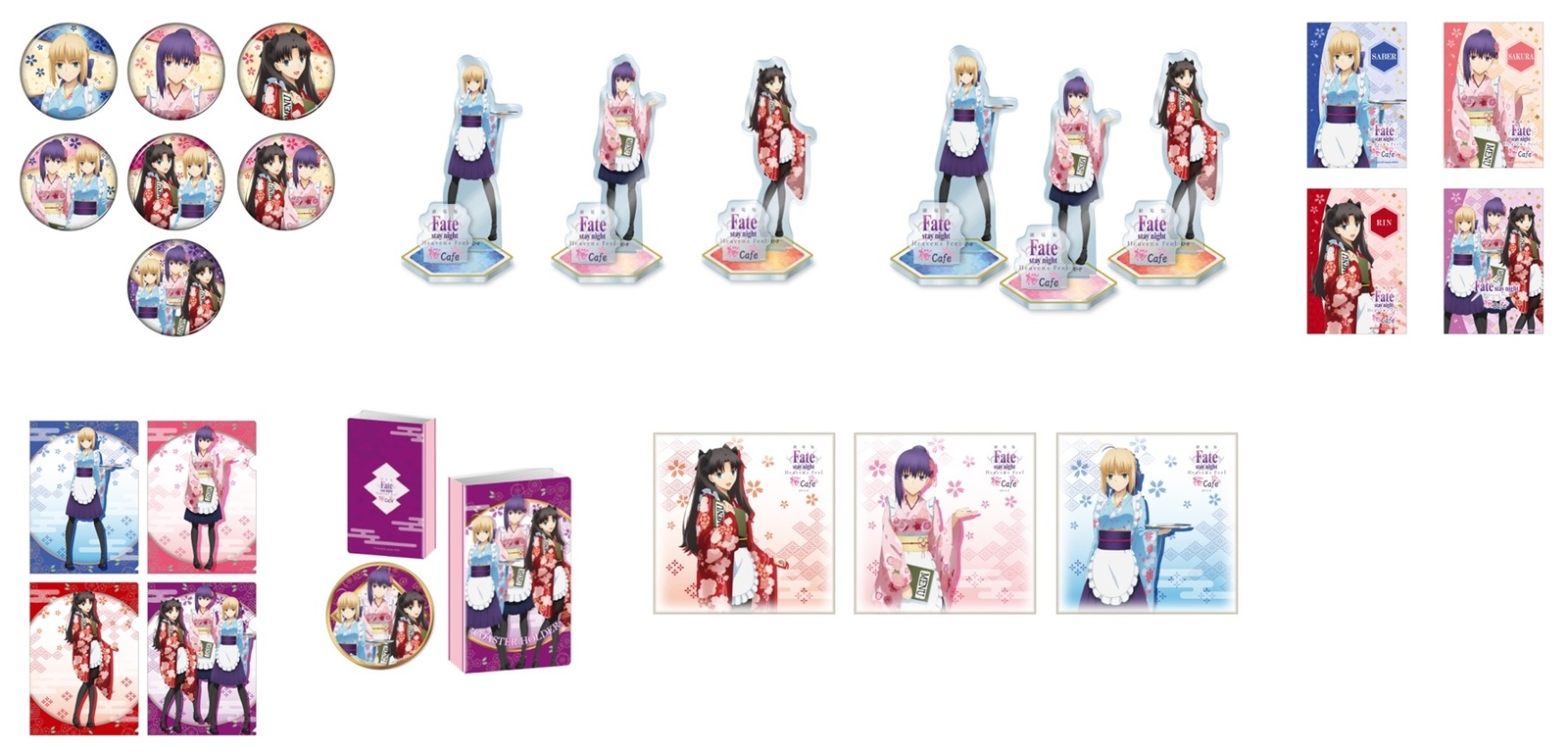 Newest Fate Collab Cafe Introduces Your Favorite Ladies in Cute Kimonos! 1