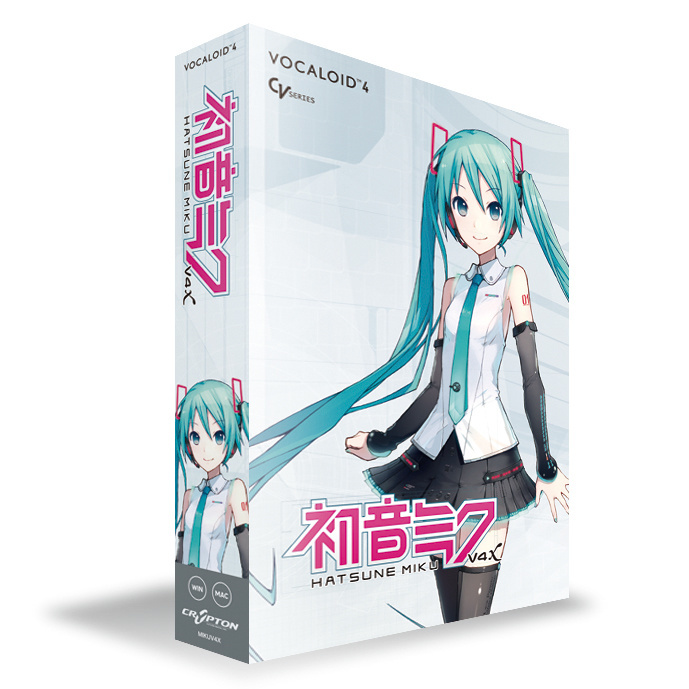 Virtual Singer Hatsune Miku V4X Now on Sale!
