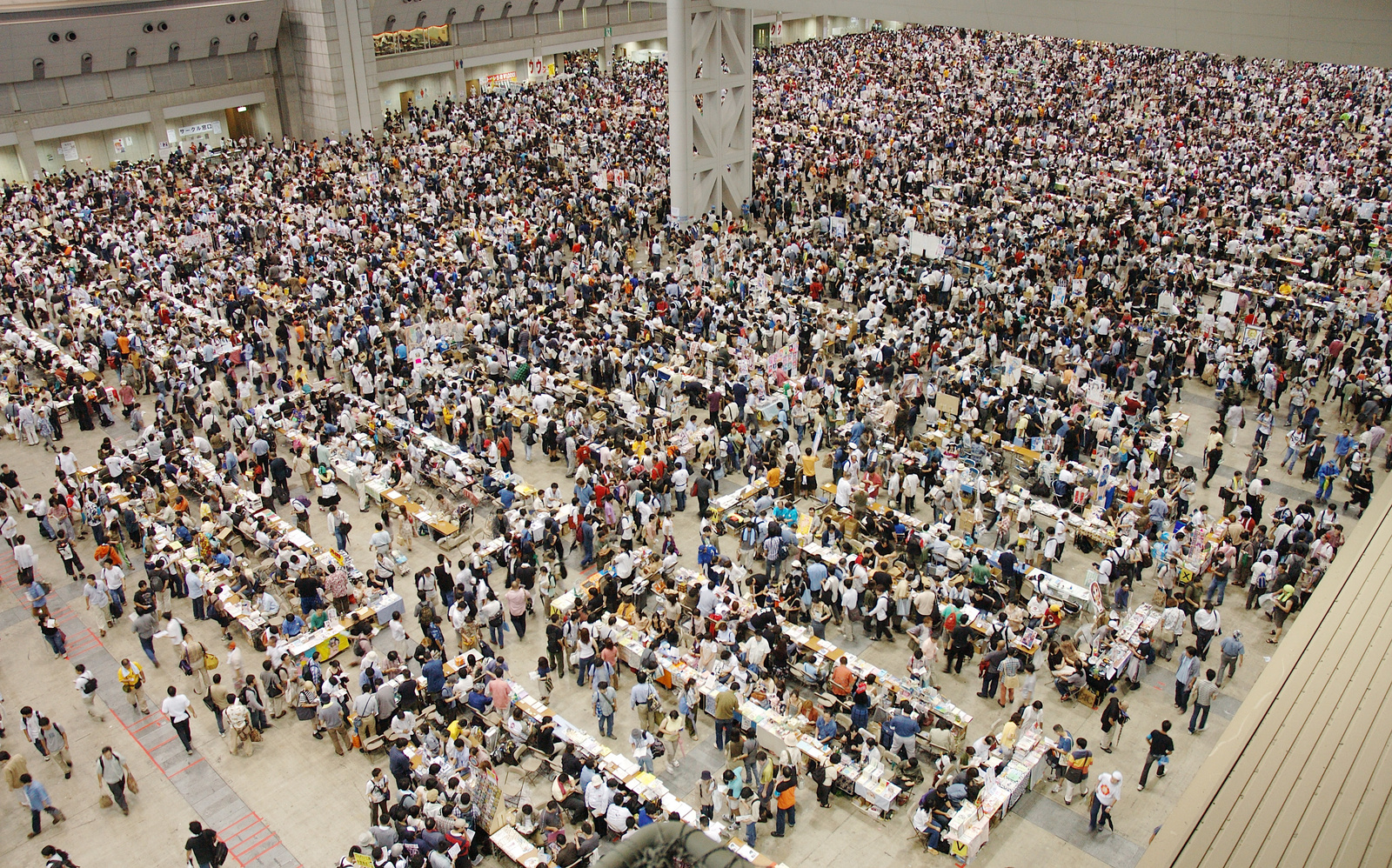 Overhead view of Tokyo Big Sight 1