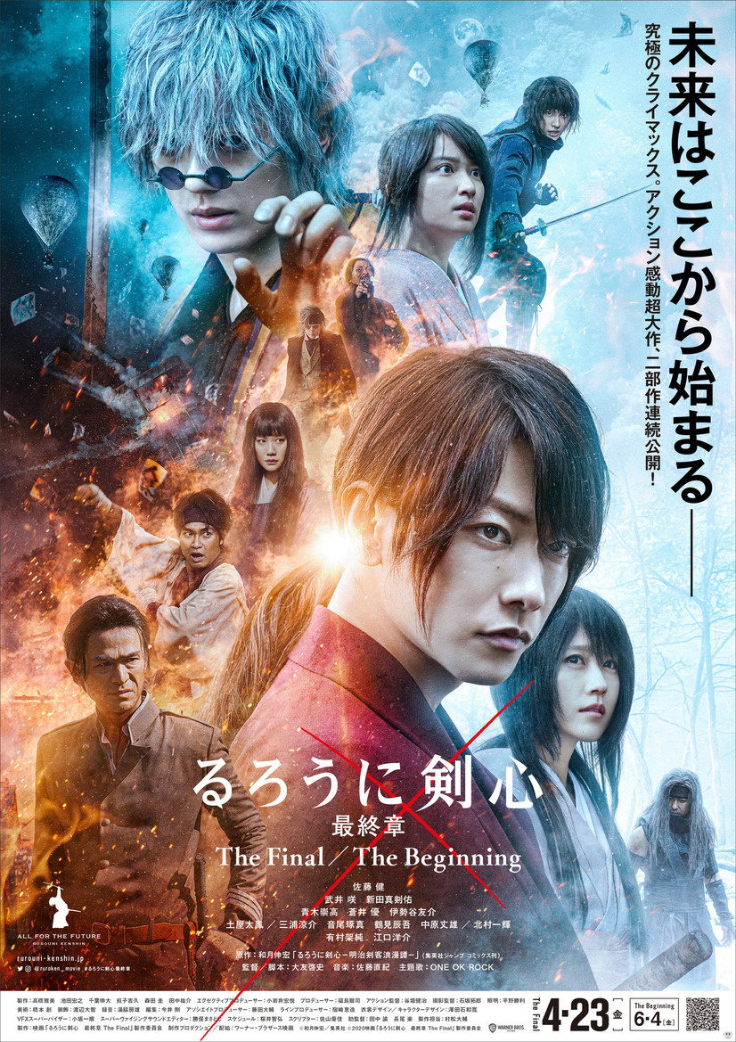 Rurouni Kenshin Live Action Sequel Movies Confirm New Opening Dates!