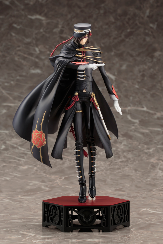 Code Black Lelouch Figure Launched as Code Geass Celebrates 10th Anniversary!