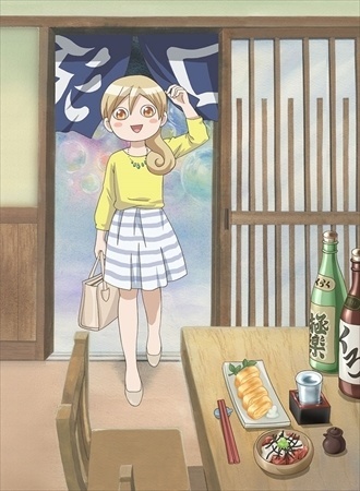 Short Anime Series Featuring Delicious Japanese Sake and Food Begins This Summer