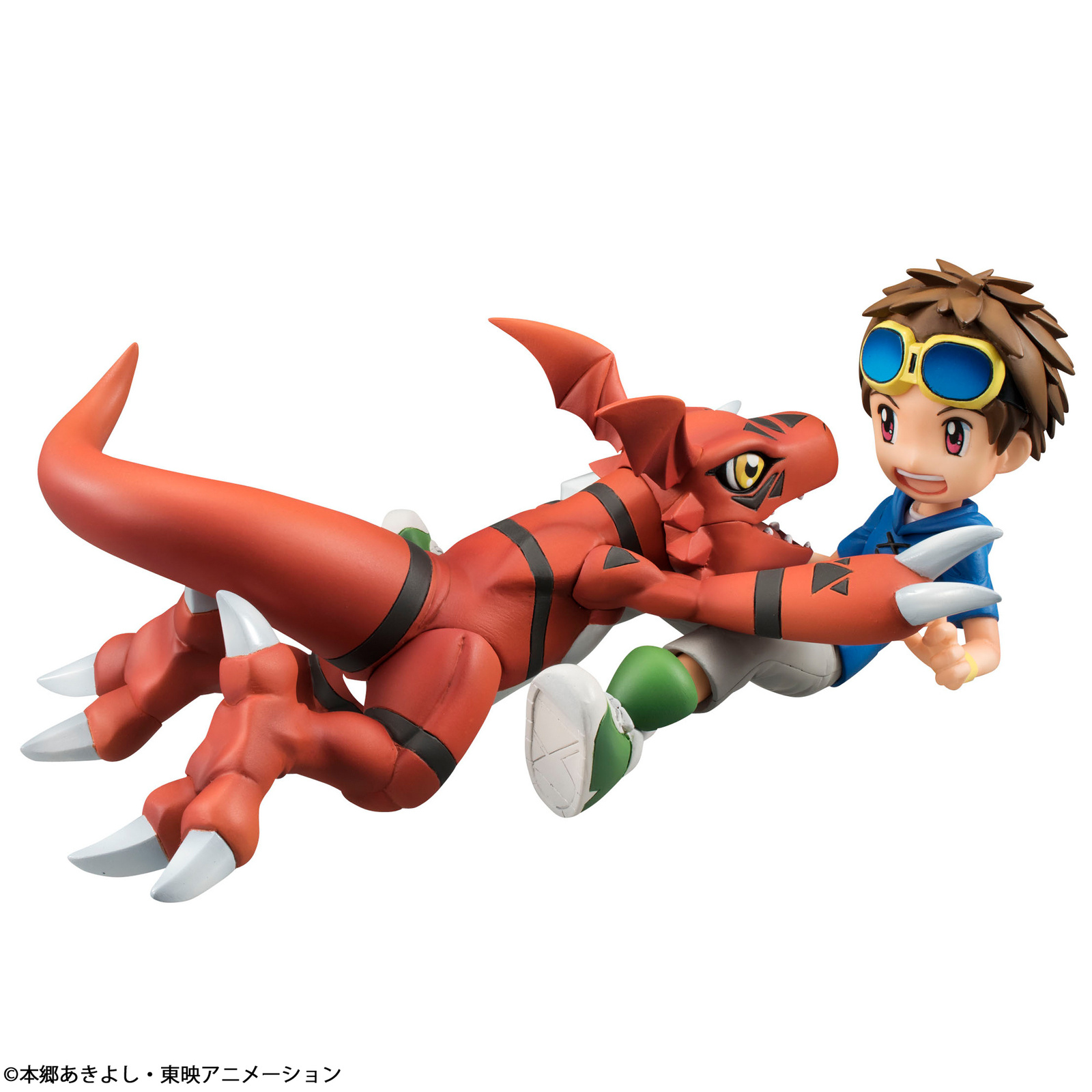 Veemon & Guilmon of Seasons 2 & 3 of Digimon Recreated as New Figures! 4