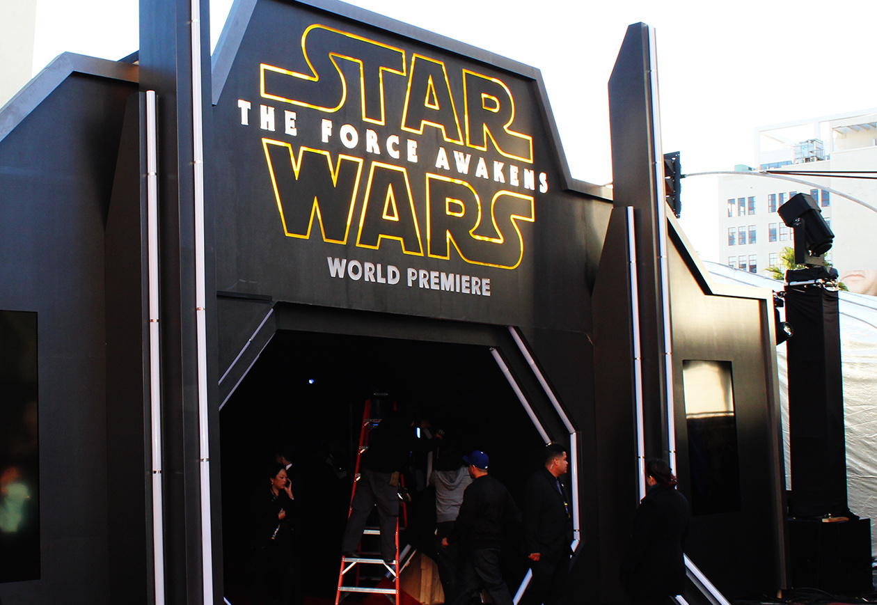 “Star Wars: The Force Awakens” Premieres in Hollywood