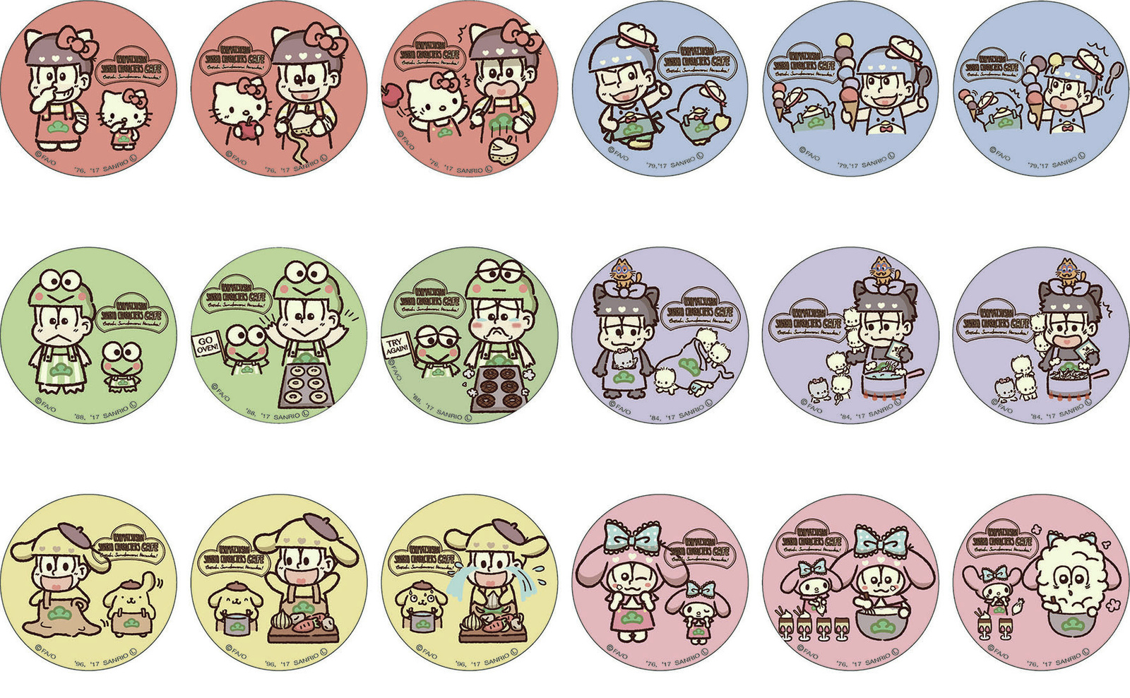 Osomatsu-san × Sanrio Cafe Opening for Limited Time in Seibu Ikebukuro! 7