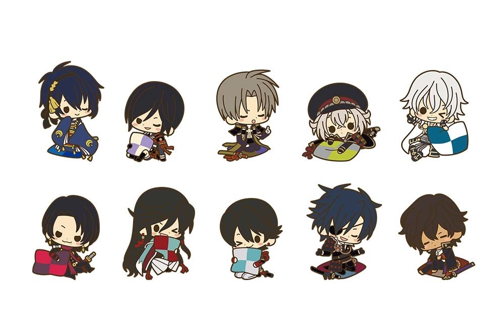 Touken Ranbu -ONLINE- Men Get To Relax in Kotobukiya's Latest Rubber Strap Collection~!