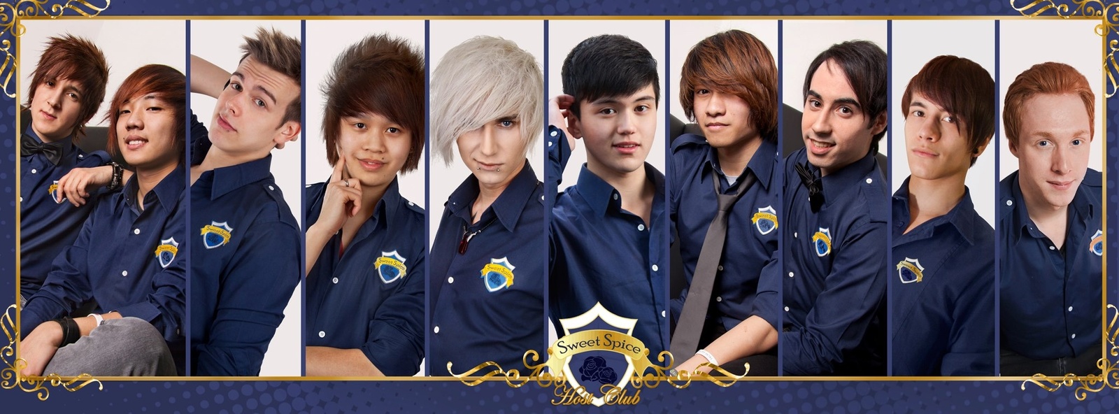 Handsome young men from the Sweet Spice Host Club  3