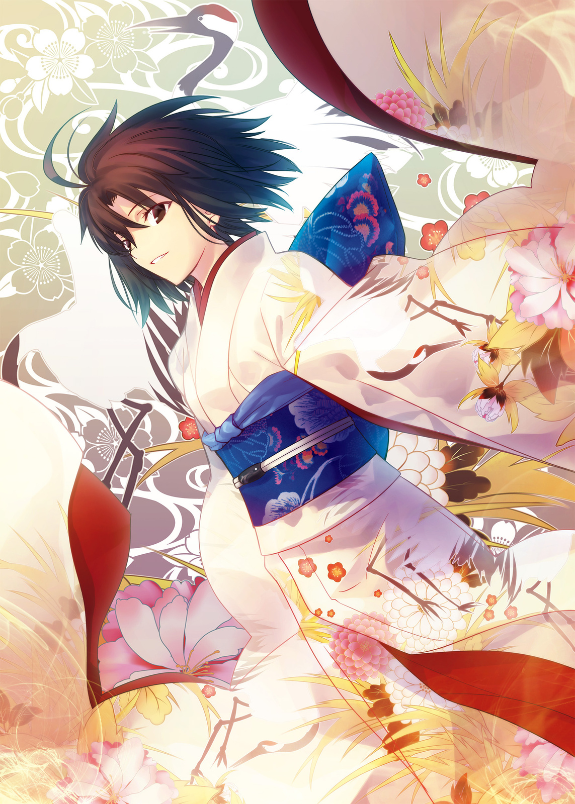 "Beauty of 100 Flowers" primagraphie canvas panel (not framed) 8