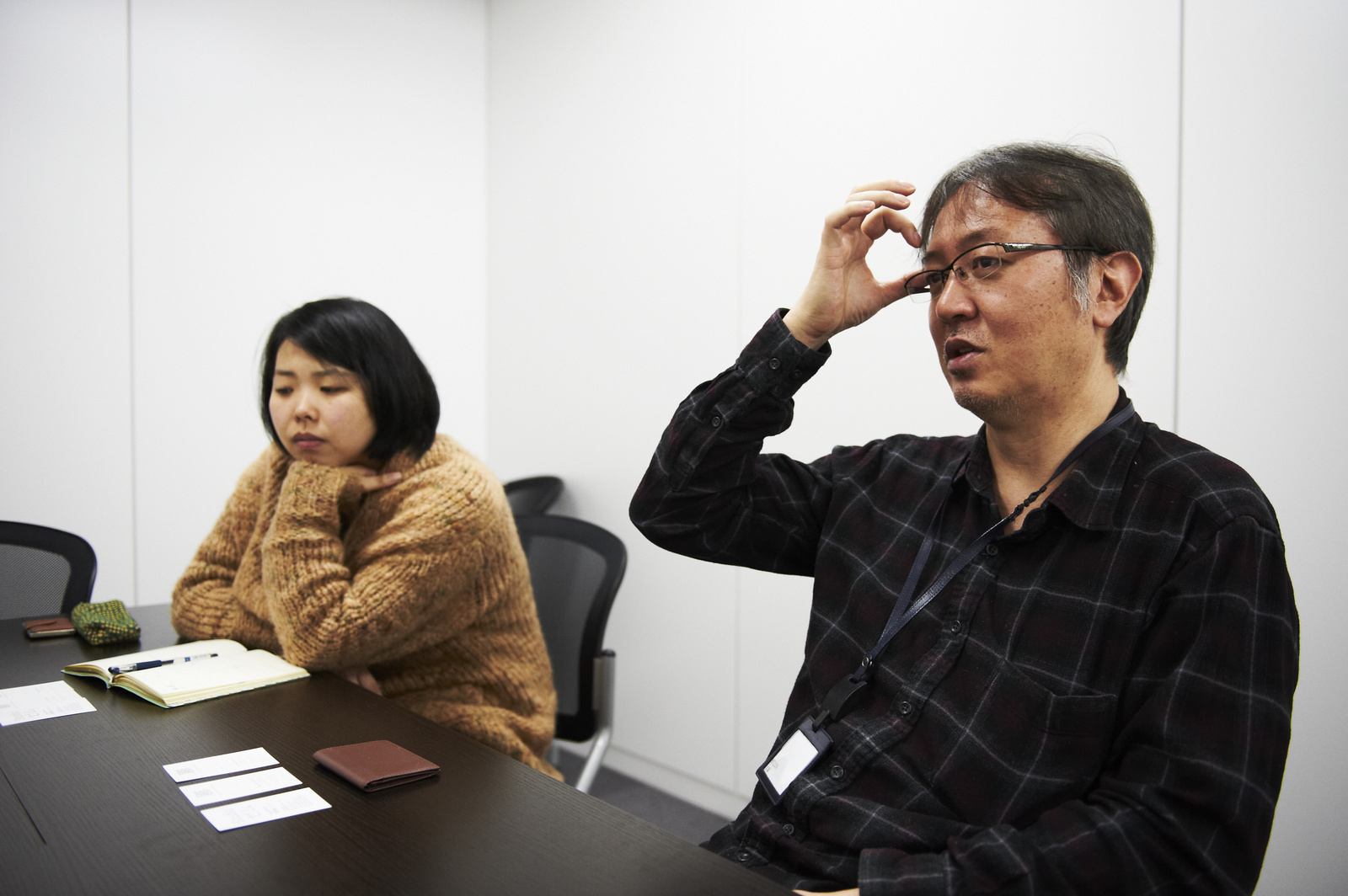 Producer Naoko Tsutsumi (left) and Masahiko Otsuka (right) 2