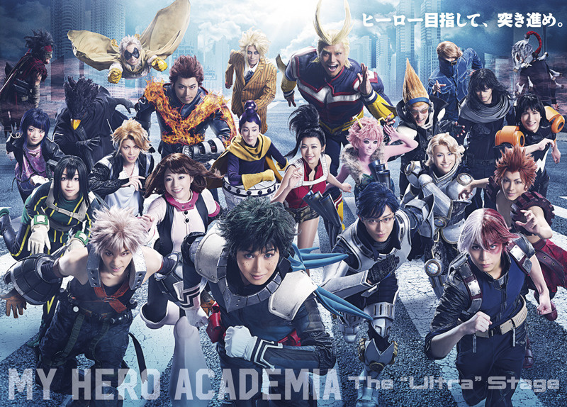 My Hero Academia Stage Cast Ready For Heroics in New Visual!