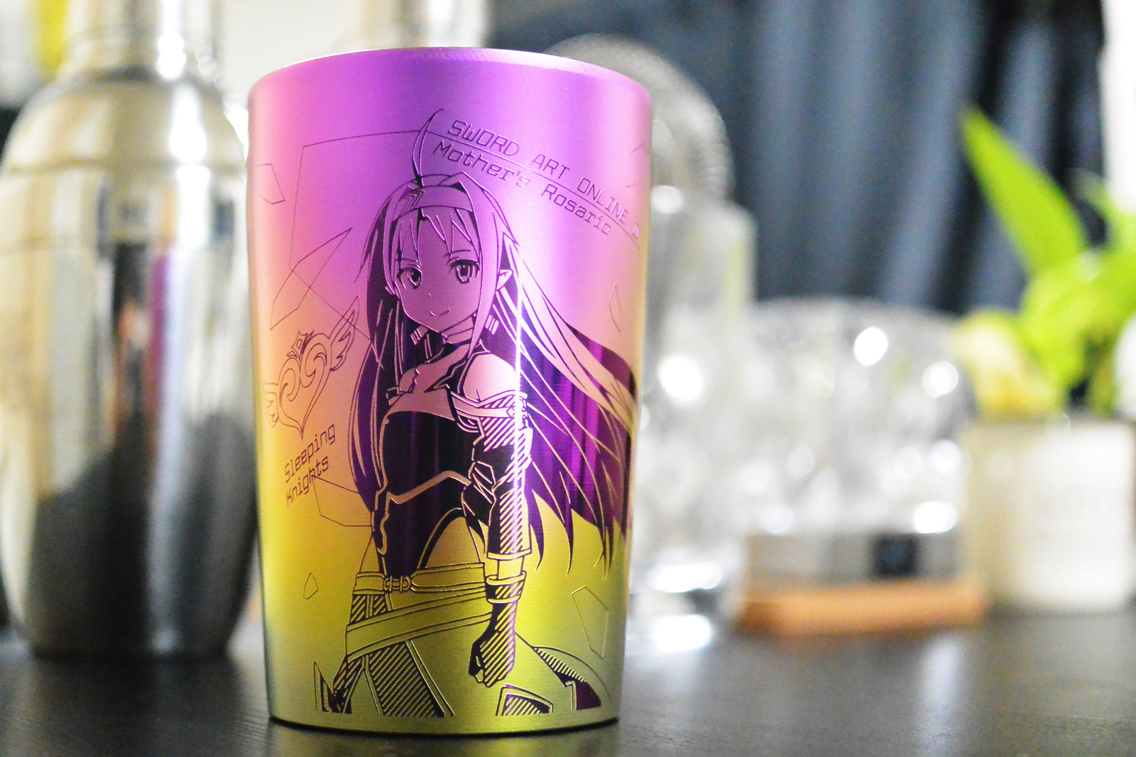 Sword Art Online II Pure Titanium Tumbler Up for Order on Cross Crowdfunding! 4
