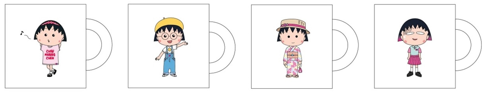 Chibi Maruko-chan 30th Anniversary Commemorative 2.5 SPINNS CAFÉ x Sweets Paradise Collaborative Cafe Opens in Harajuku! 9