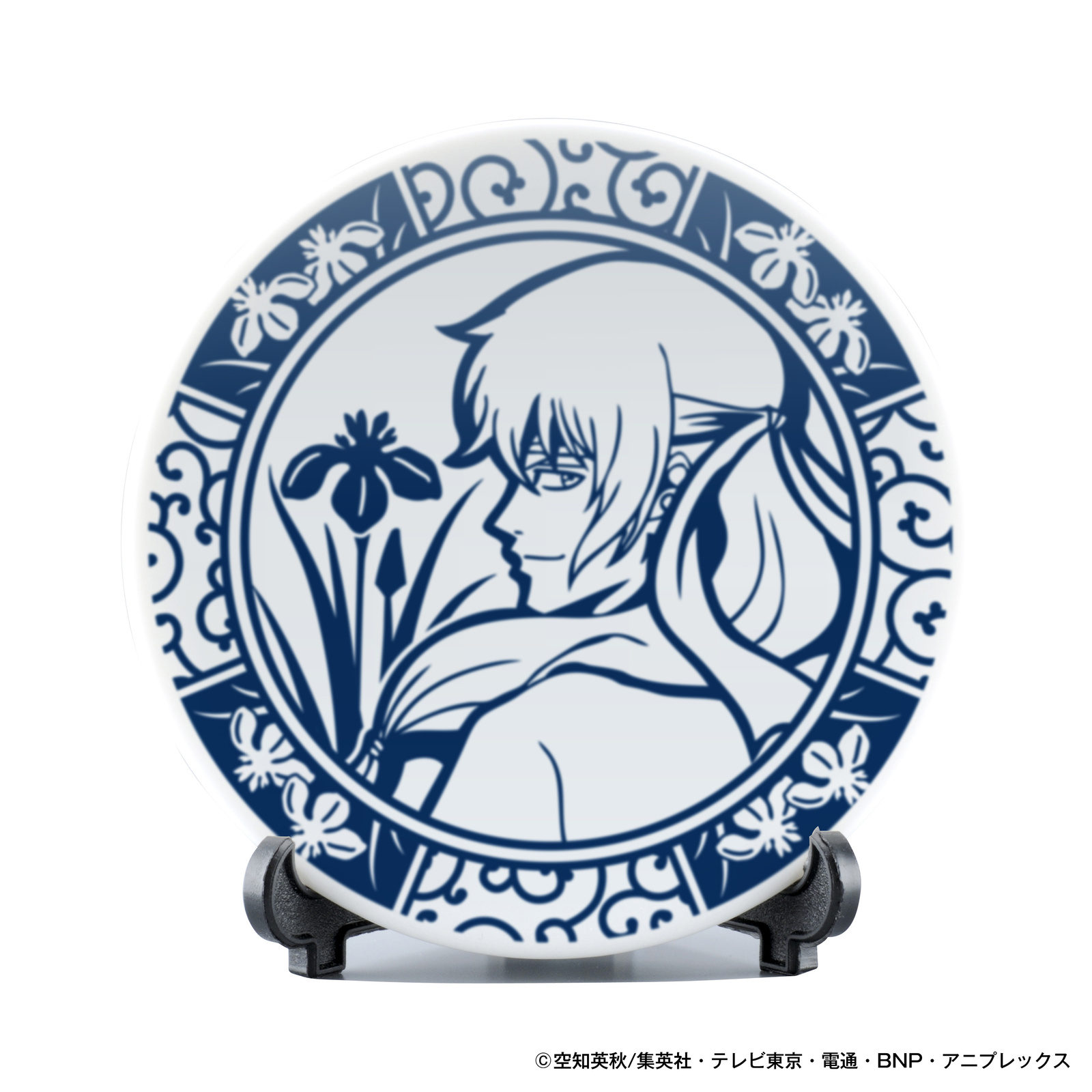 Gintama Joui Four Seasons Mino Ware Mamezara Small Plate Set (Katsura Kotaro) 3