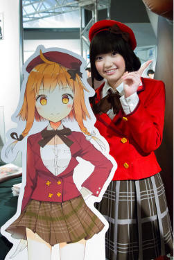 Voice Actress Ayaka Ohashi from *Fantasista Doll* Visits Akihabara Shops During Recent Campaign!