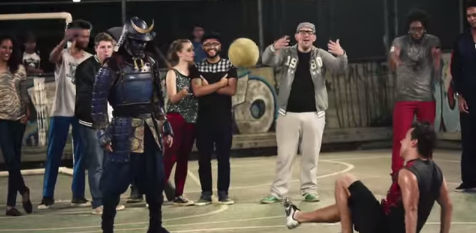 Huh, a Japanese Samurai Plays Soccer in Brazil?! Introducing the New Cup Noodle CM “Samurai in Brazil”