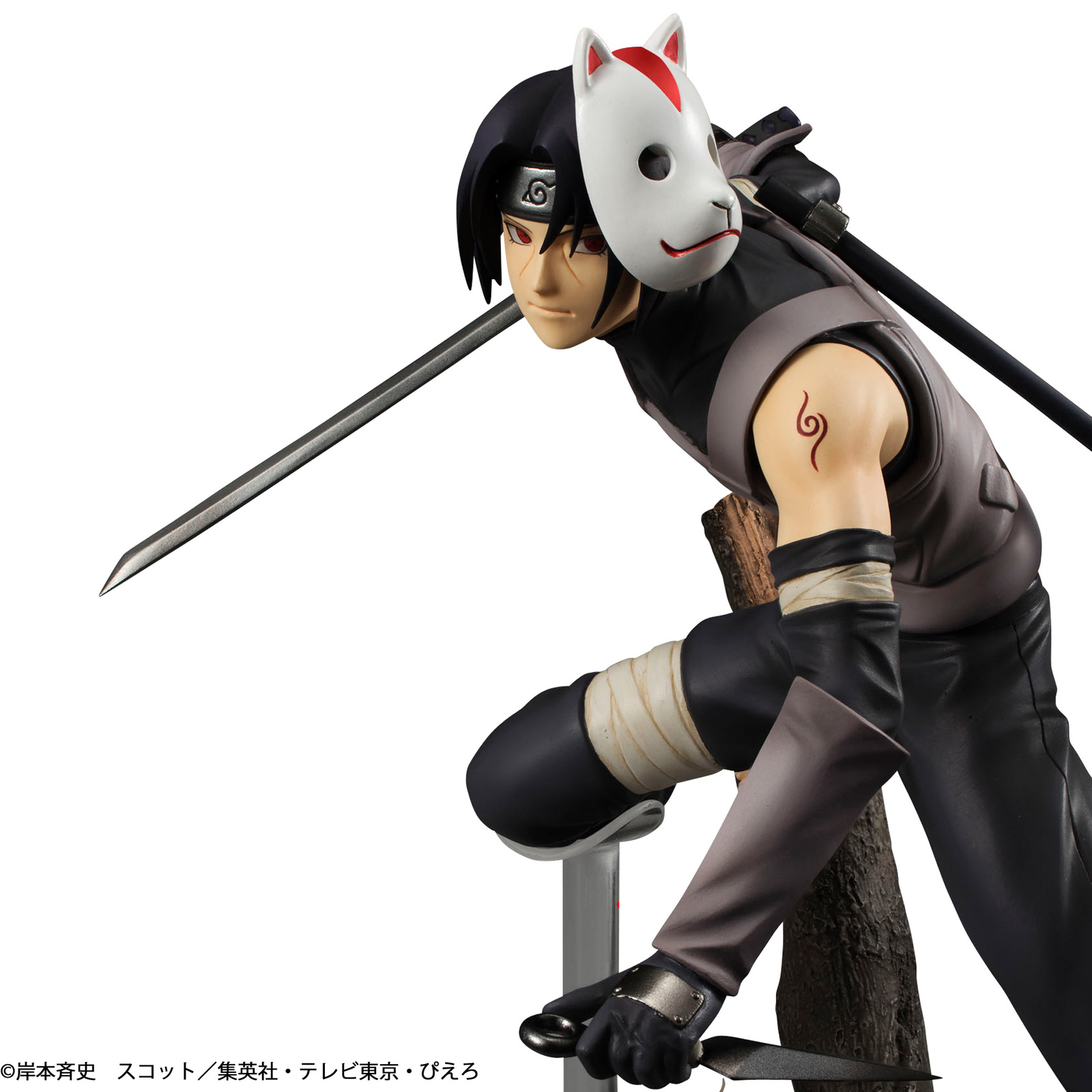 Uchiha Itachi is Back in Black in this G.E.M. Anbu Edition Statue! 0