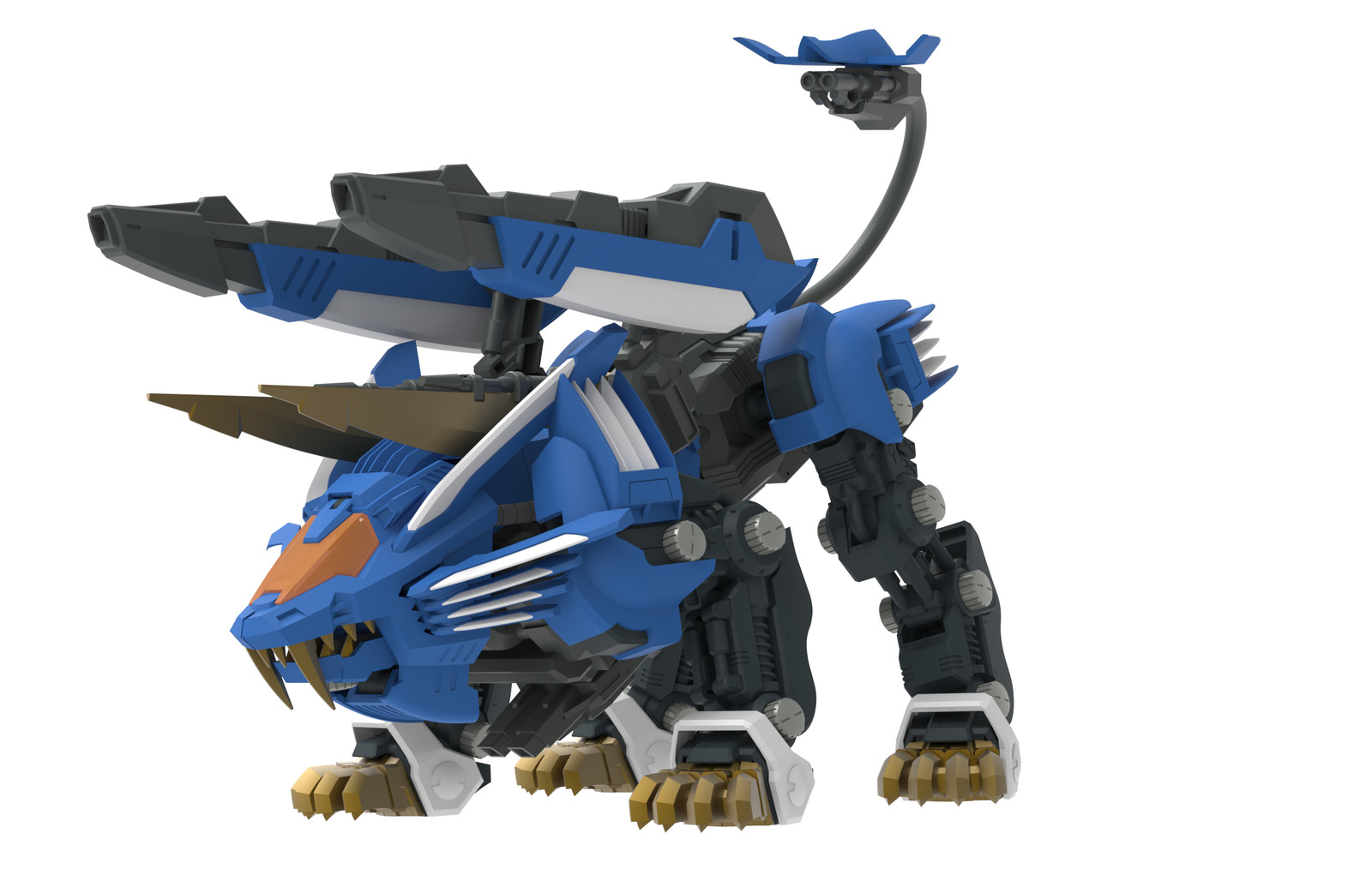 Release Date for Newest Figure in Zoids Action Figure ZA Series, ZA Blade Liger AB, Set for October 2016! 1