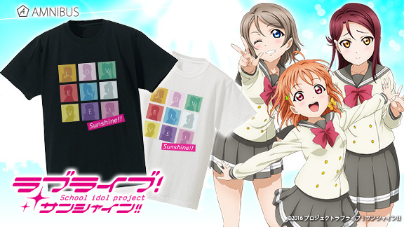 “Love Live! Sunshine!!” T-Shirts & Marine Emblems Available at Amnibus!