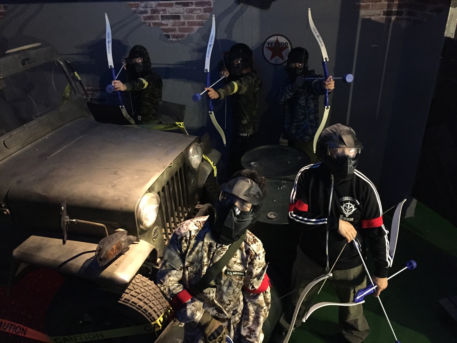 Safe Archery at CROSPO: Fight at the Indoor Survival Game Field Battle Spot! 3