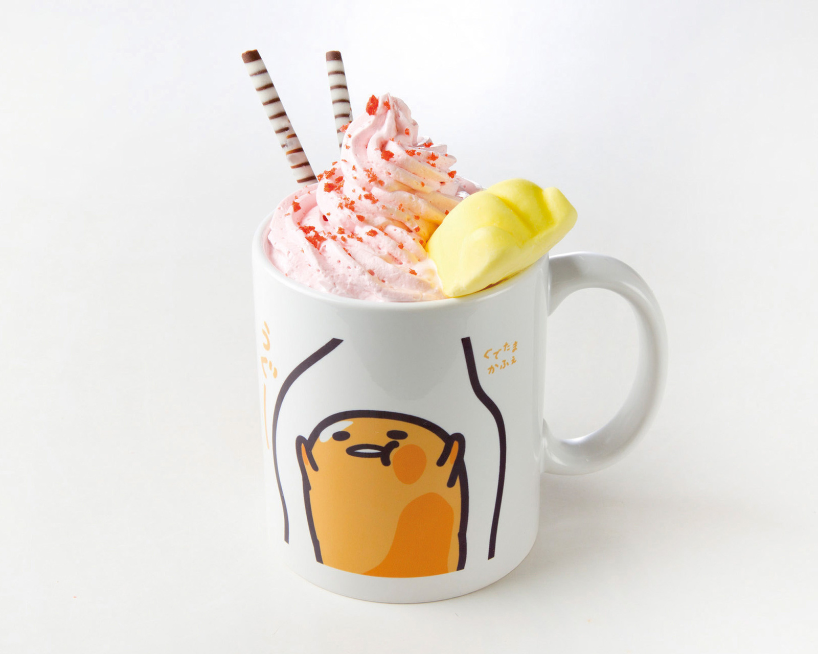 Toasty Warm Gude-Latte with a Gude-Butt Marshmallow! (Strawberry Milk Latte) 6
