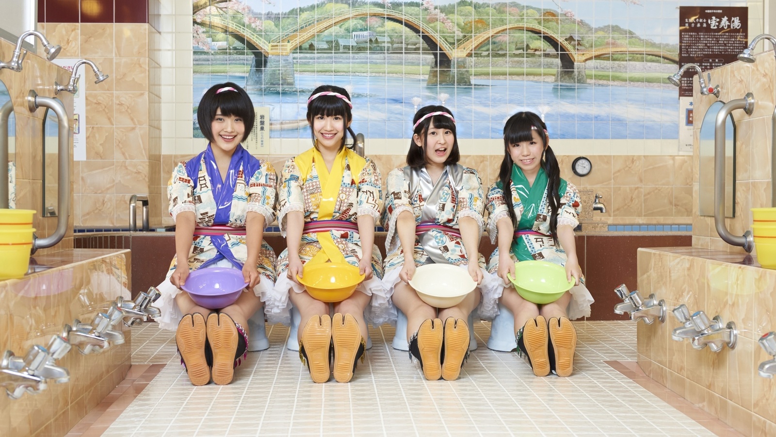 GRAZIE3 Becomes Sento Girls? 360° Music Video for “Oyu Oyu Ofuro” Has Been Released! 0