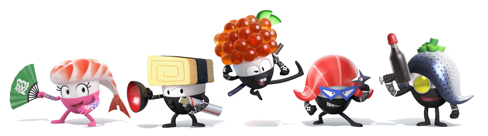 An Unbelievable Collaboration Between Two Japanese Staples: Introducing *Sushi Ninja* 1