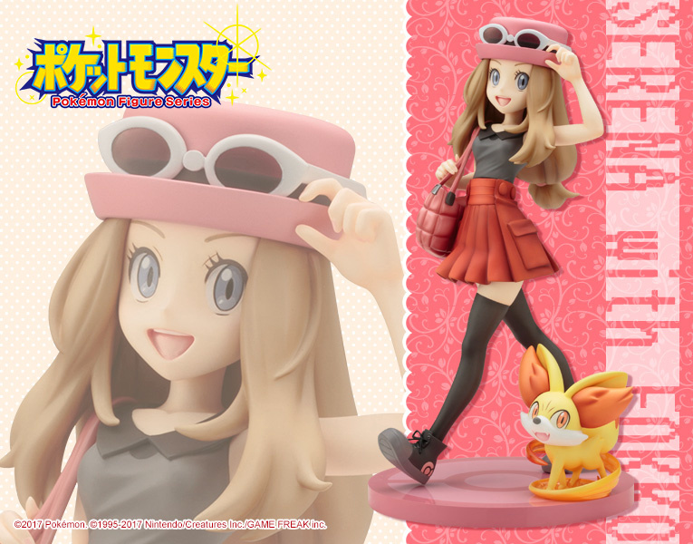 Serena & Fennekin Are Joining Kotobukiya's Pokémon Figure Series!