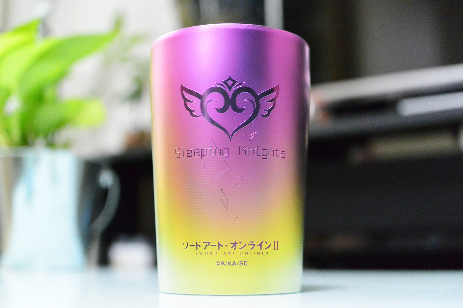 Sword Art Online II Pure Titanium Tumbler Up for Order on Cross Crowdfunding! 7
