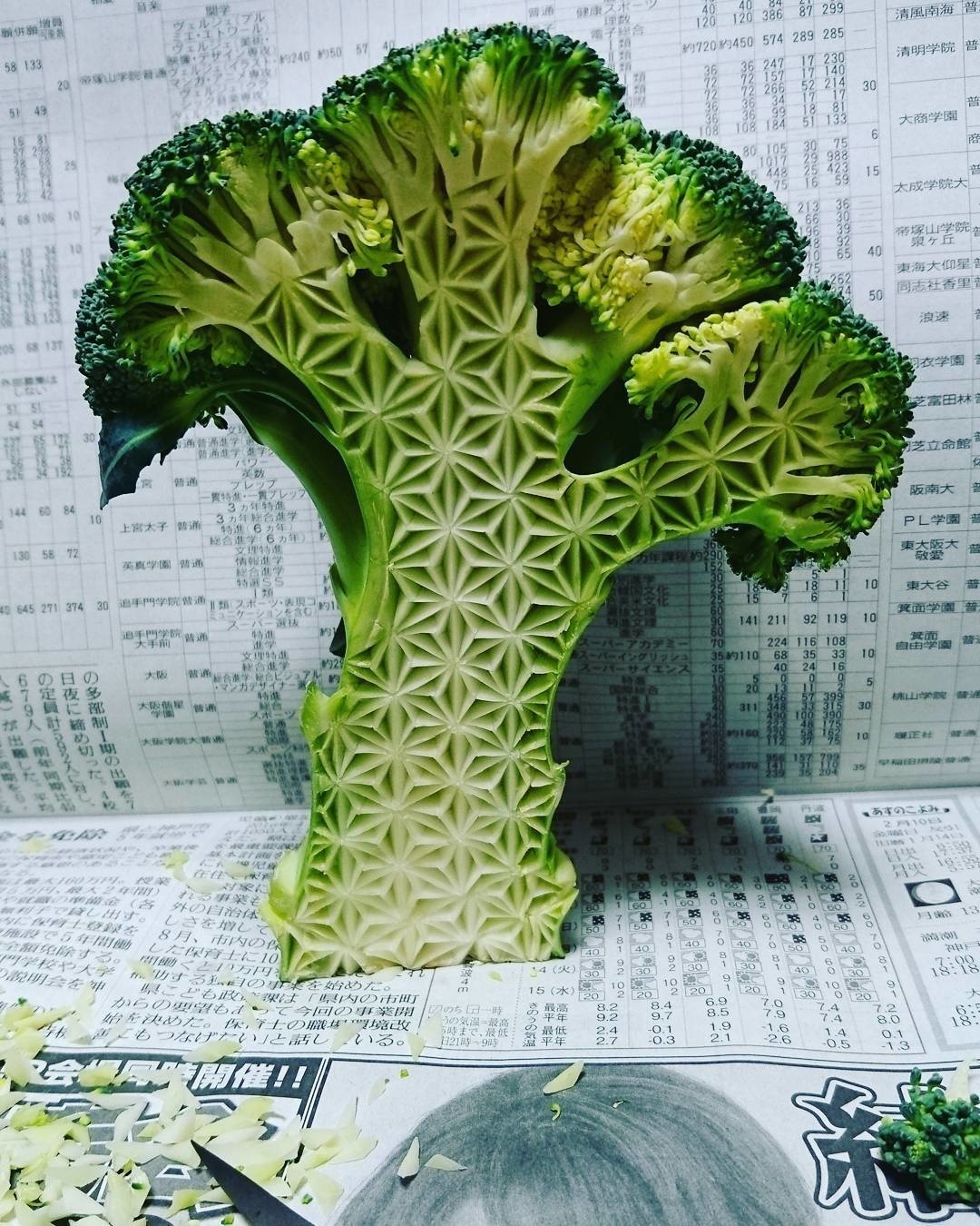 Instagram Artist Carves Beautiful Masterpieces...From Fruit and Vegetables!