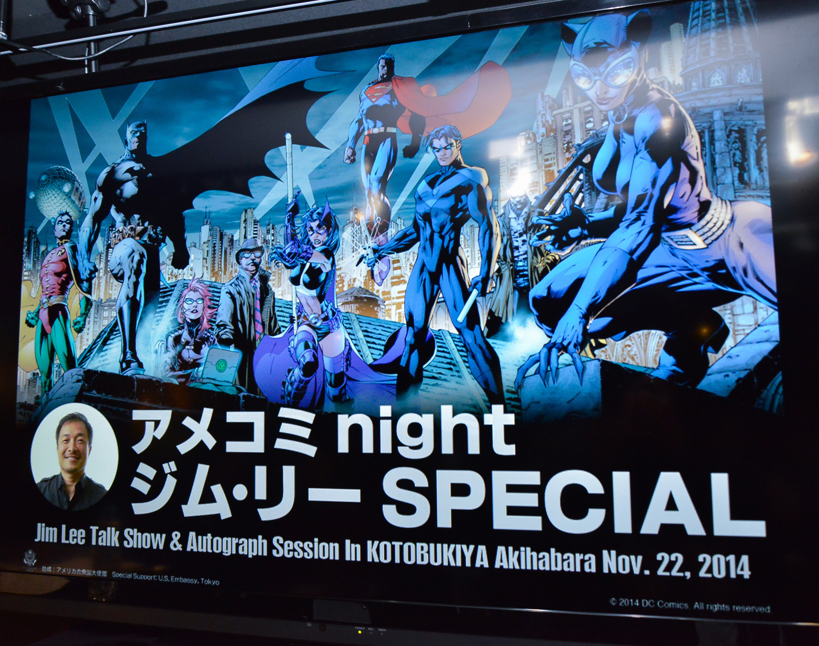 American Comic Book Master Jim Lee Graces Akihabara with His Presence