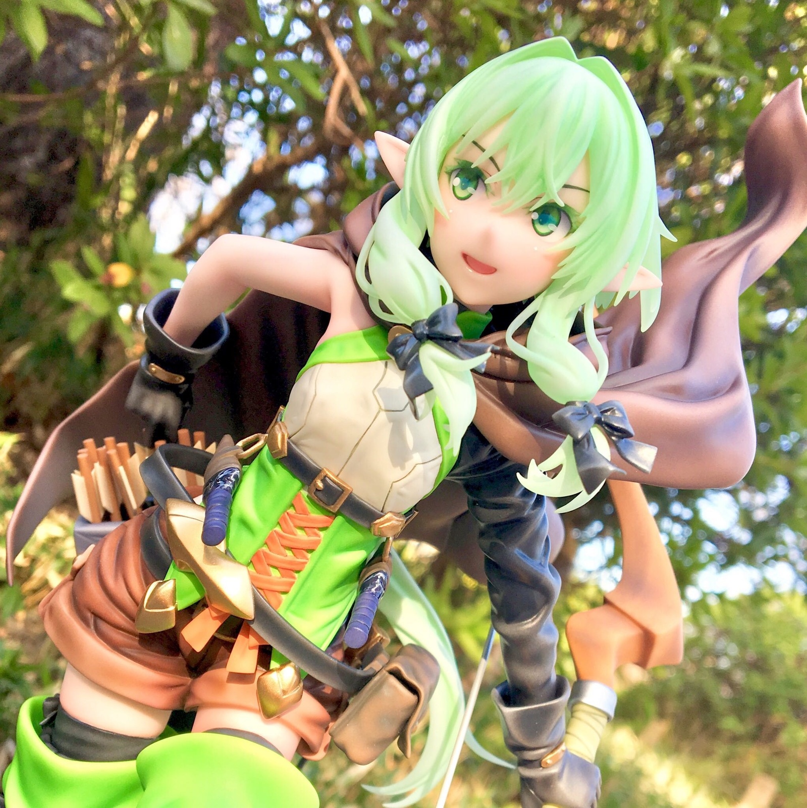 You can get amazing results just from crouching down - just some otaku world common sense. 5