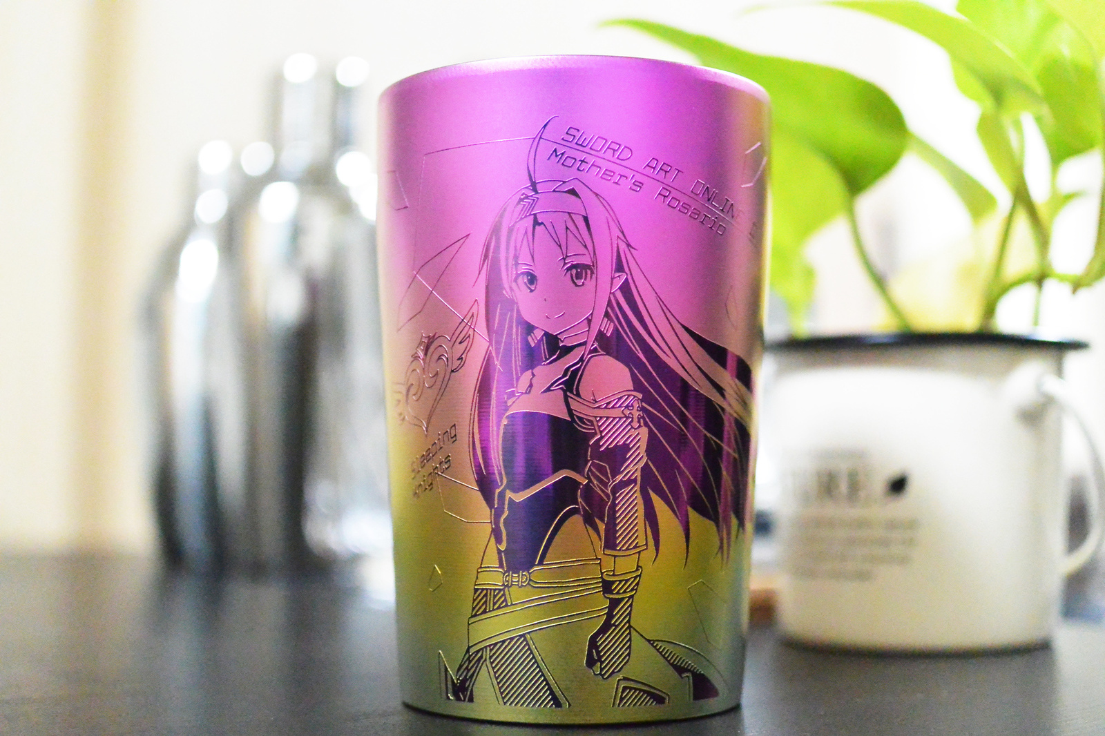 Sword Art Online II Pure Titanium Tumbler Up for Order on Cross Crowdfunding! 8