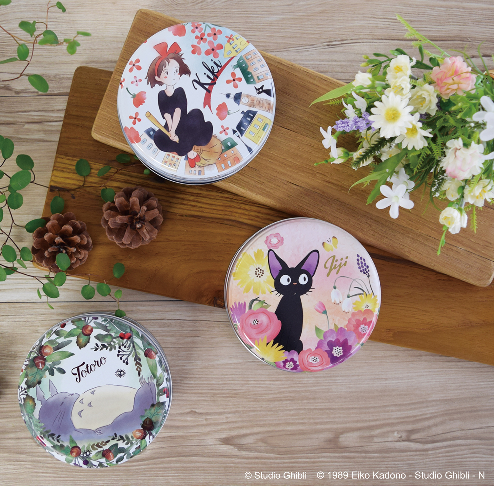 Studio Ghibli Teams Up With Tea Company Lupicia for Series of Watercolor Badges! 2