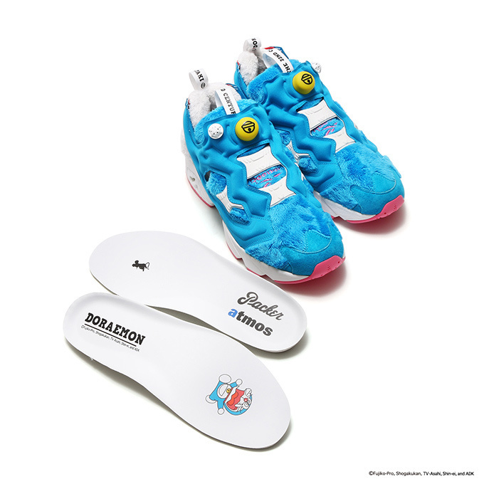 Doraemon Version of Reebok's Insta Pump Fury Shoes Available March 4!