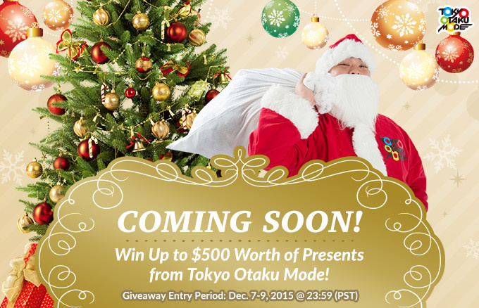 Comparte tu lista de deseos y recibe increíbles regalos de parte del Santa de Tokyo Otaku Mode.