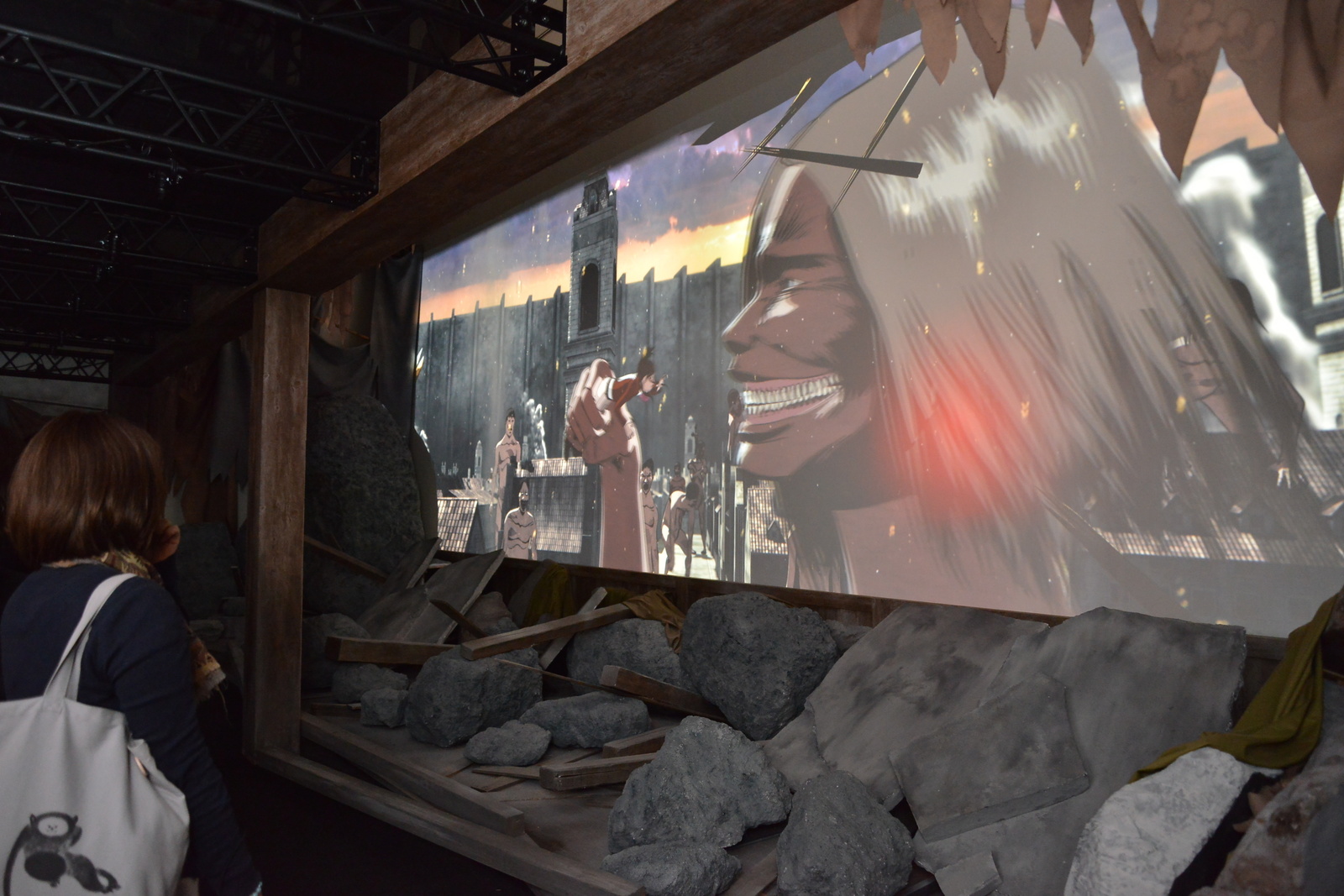 Attack on Titan Exhibition Now Open! Features Life-Sized Colossal Titan 13