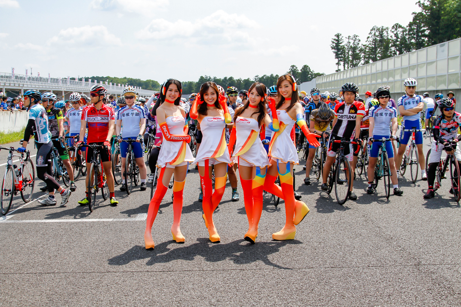 Race with Your Favourite Characters! Late Entries Accepted for the GSR CUP CYCLE RACE from Aug. 18. Shiritsu Ebisu Chugaku’s Rika Mayama to Take Part! 7