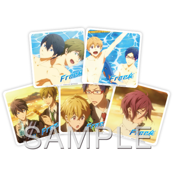 Goods from Kyoto Animation’s New Anime “Free! - Iwatobi Swim Club” Announced