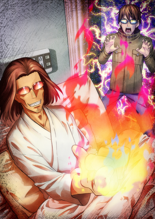 Uncle From Another World Reveals a Fiery Teaser Visual!